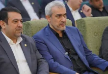 حضور وزیر اقتصاد در همایش بررسی عملکرد شش ماهه اول سال۱۴۰۴ بانک ملی ایران