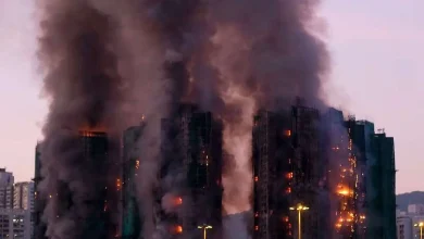 آتشسوزی مرگبار در مجتمع مسکونی چند طبقه در هنگ کنگ