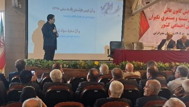 حضور امیدآفرین مدیر عامل شستا در جمع بازنشستگان تامین اجتماعی