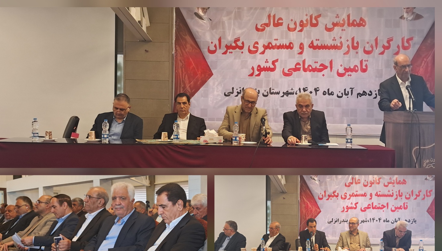 بیات: صدای واحد بازنشستگان خواهیم بود / آتیه‌سازان حافظ: خدمات به بازنشستگان تامین اجتماعی متوقف نشده است