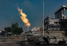 حمله اوکراین به تاسیسات نفتی مسکو