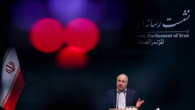 دومین نشست خبری محمدباقر قالیباف در مجلس شورای اسلامی آغاز شد