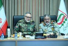 بازدید جانشین قرارگاه خاتم‌الانبیا از سازمان پدافند غیرعامل/ بررسی دستاوردها در مواجهه با تهدیدات نوین و رویدادهای اخیر از جمله جنگ ۱۲ روزه