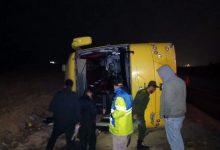 واژگونی اتوبوس در این جاده حادثه ساز شد/ آمار مصدومان