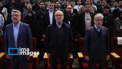 اولین تصاویر از حضور پزشکیان در مراسم روز دانشجو دانشگاه شهید بهشتی