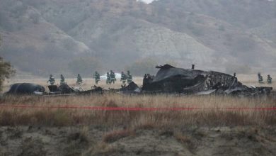 سقوط یک هواپیما نظامی در روسیه / تمام سرنشینان جان باختند