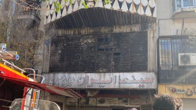 تصاویری از سینمای قدیمی ایران پس از آتشسوزی در لالهزار