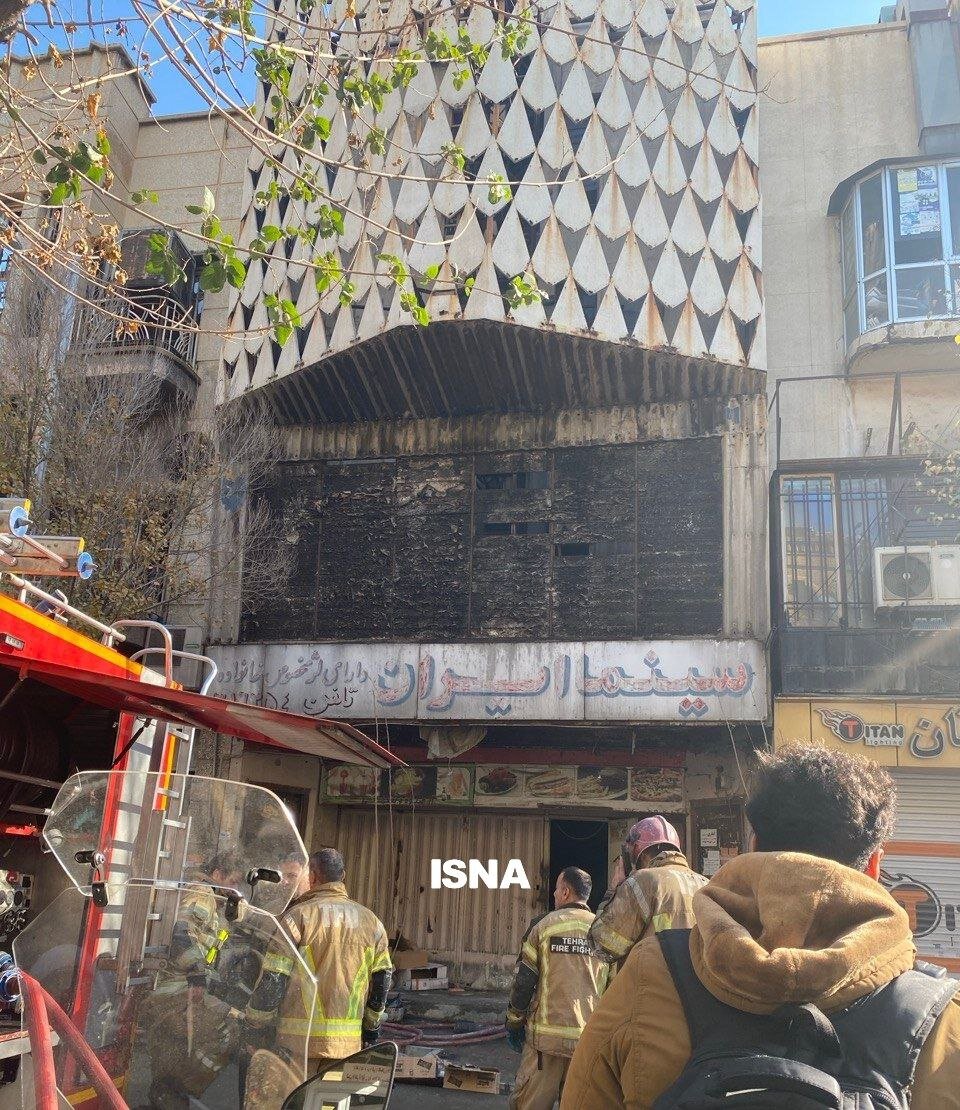 تصاویری از سینمای قدیمی ایران پس از آتشسوزی در لالهزار