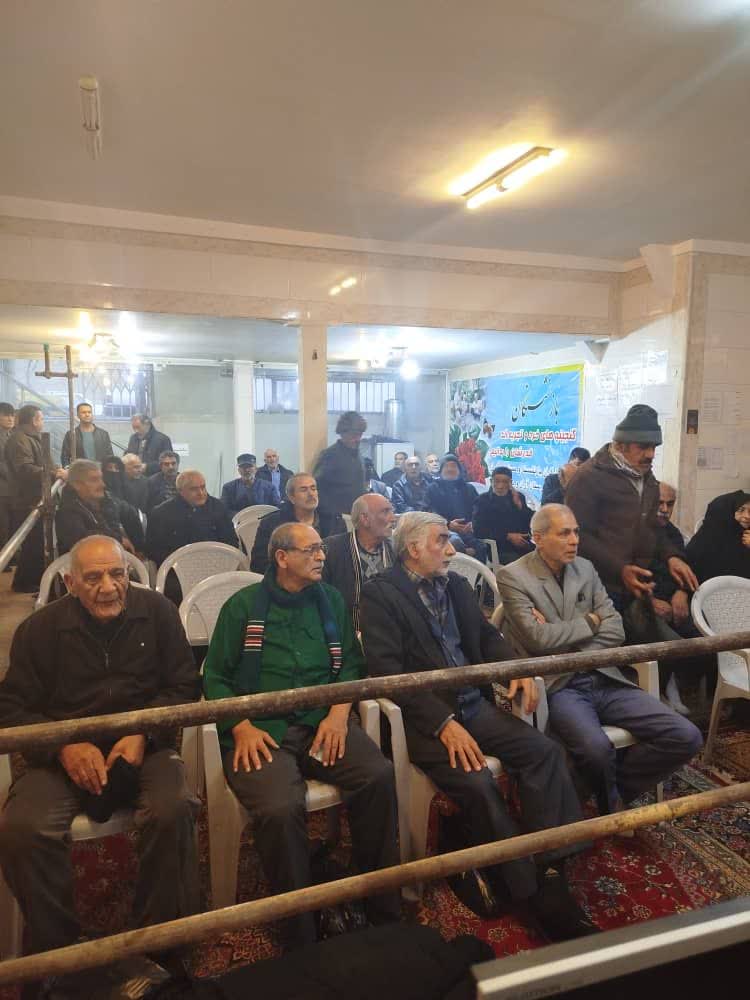 حضور پرشور بازنشستگان تامین اجتماعی آران و بیدگل زیر باران رحمت؛ جلوه‌ای ماندگار از همبستگی و بلوغ صنفی