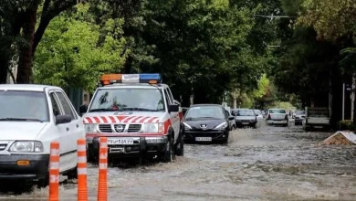 هشدار: تشدید بارشها در تهران، فردا چهارشنبه