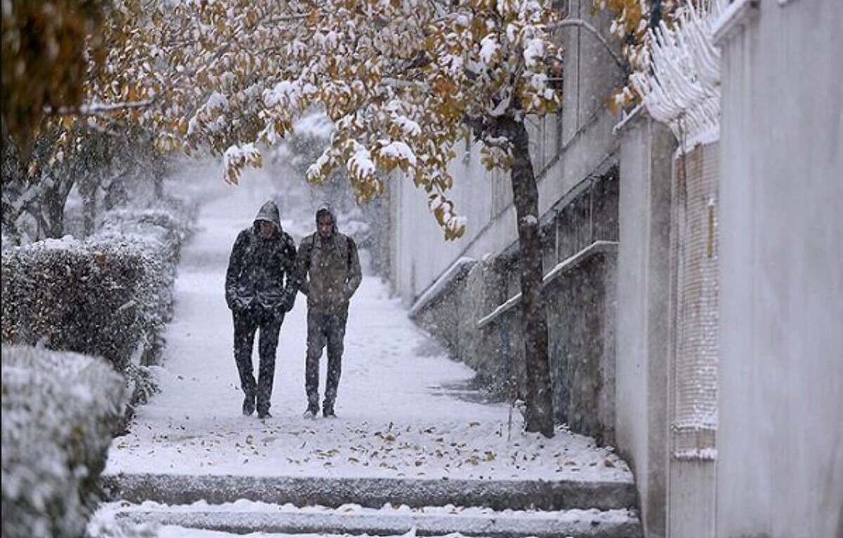 هشدار بارش سیلآسا و کولاک برف در ۶ استان؛ فردا سردترین روز سال است