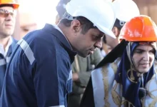 بازدید مشاور رئیس‌جمهور از صبا فولاد خلیج فارس؛ تاکید بر توسعه اقتصاد دریامحور