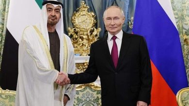 پوتین به حاکم امارات: می‌خواهم درباره تنش‌ها در ایران، با شما گفت‌و‌گو کنم/ به دقت وضعیت تهران را زیر نظر دارم