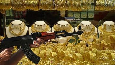 سرقت 2.5 کیلو طلا با پتک و کلاشینکف