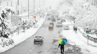 برف و کولاک در راه ایران
