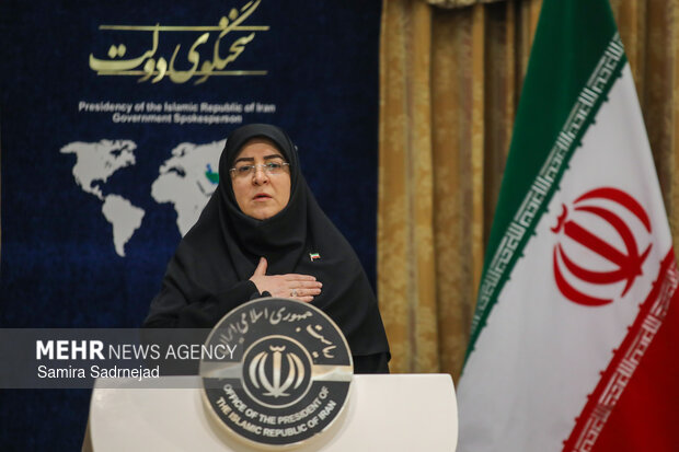 نشست خبری سخنگوی دولت