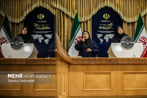 نشست خبری سخنگوی دولت