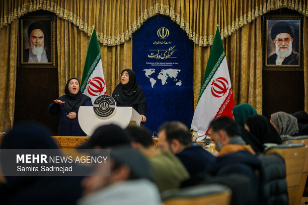 نشست خبری سخنگوی دولت