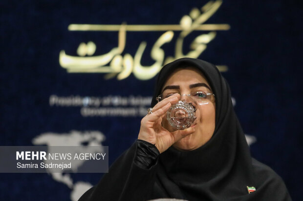 نشست خبری سخنگوی دولت