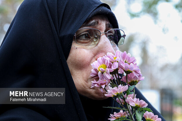 مراسم تشییع پیکرهای مطهر شهدای اغتشاشات تروریستی آمریکایی صهیونیستی