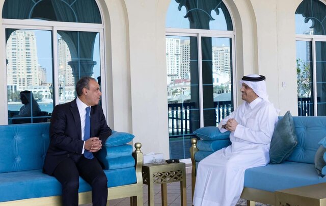 وزیران خارجه قطر و مصر بر کاهش تنش در منطقه از طریق گفتوگو تاکید کردند