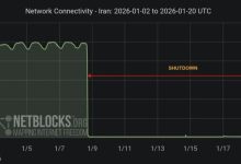 نت‌بلاکس: اینترنت ایران در آستانه ۳۰۰ ساعت خاموشی مطلق