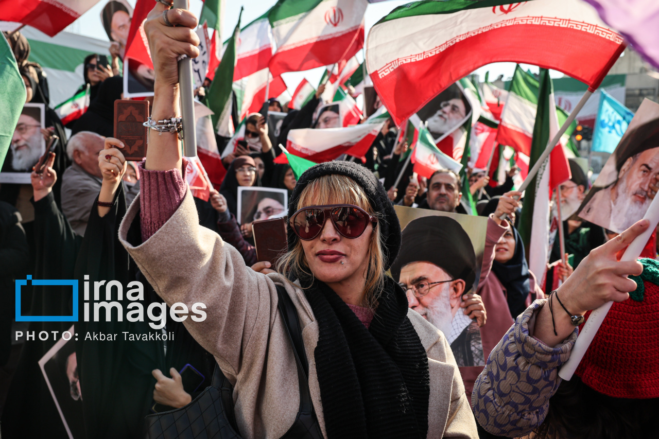 عکس/ تجمع همبستگی ملی در تهران