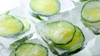 فواید عجیب خیار یخ زده برای پوست