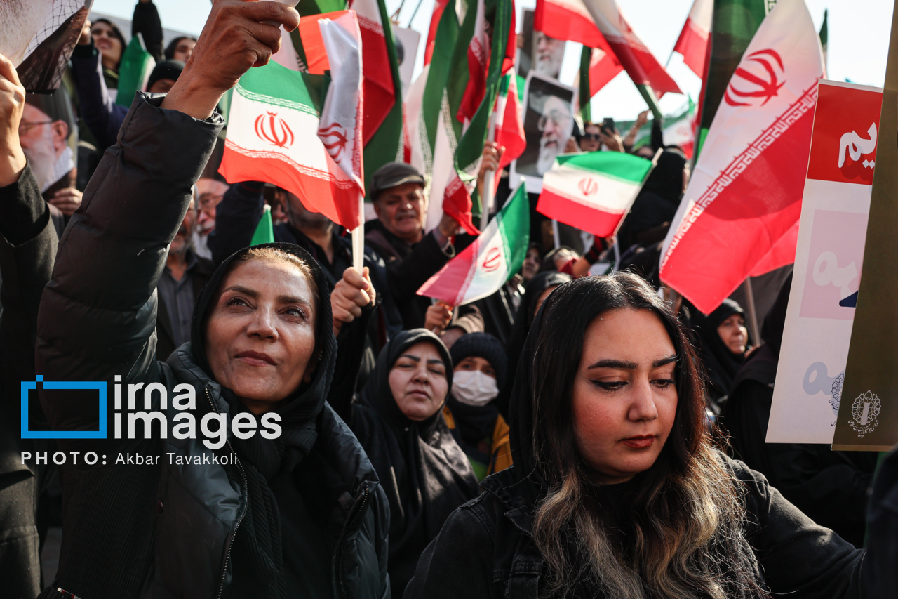 عکس/ تجمع همبستگی ملی در تهران