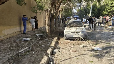 تصاویری از محل حادثه انفجار در بندرعباس