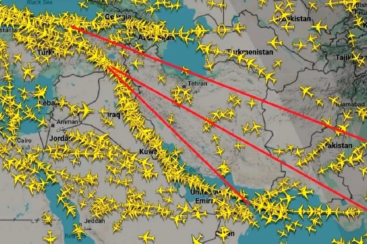 آسمان ایران به نفع عراق و همسایگان شمالی خالی شده!