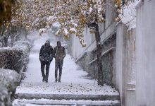 پیش‌بینی وضعیت جوی ۲۲ بهمن؛ فعالیت سامانه بارشی در ۲۰ استان