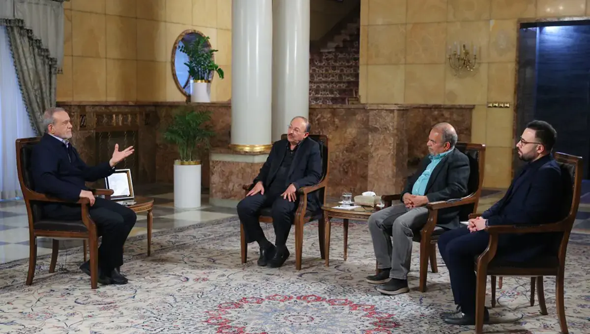 گفتگوی صریح رئیس‌جمهور درباره مذاکرات آمریکا و وقایع دی‌ماه