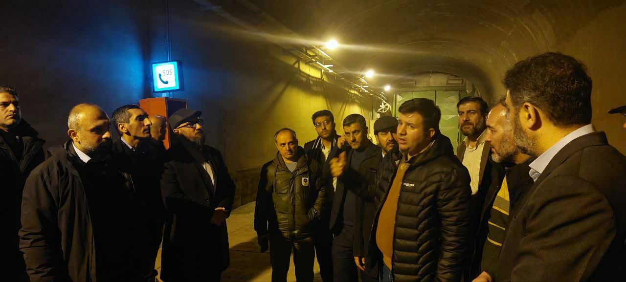 گزارش تصویری برگزاری اردوی راهیان پیشرفت بازدید از پروژه آزادراه تهران شمال