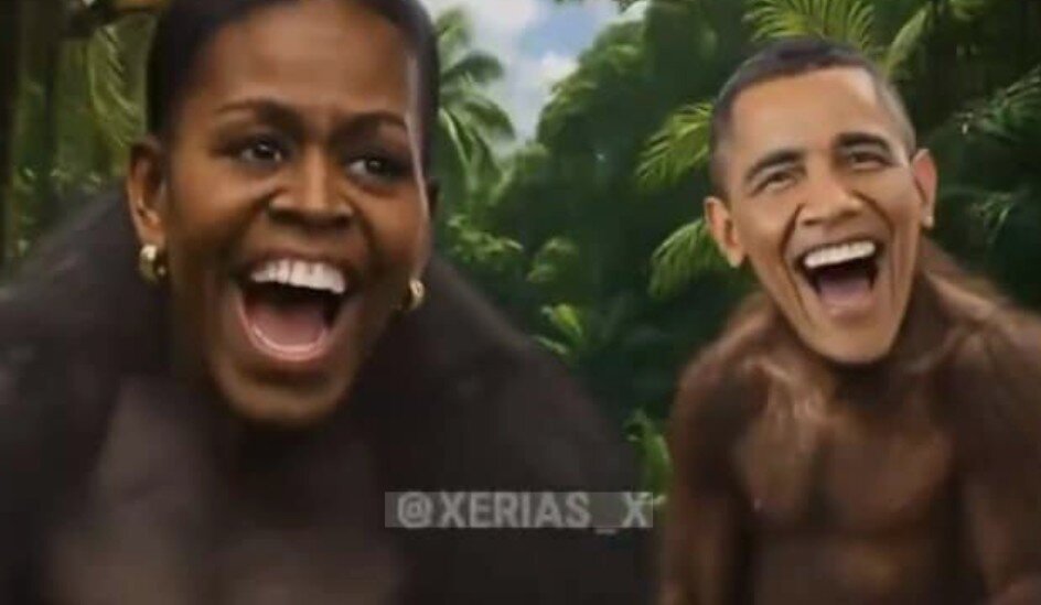 ترامپ پس از انتشار ویدئویی توهین‌آمیز از اوباما: عذرخواهی نمی‌کنم/ عکس