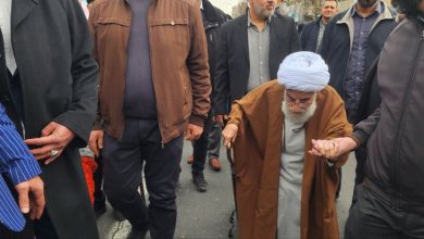 احمد جنتی هم به راهپیمایی 22 بهمن رفت + عکس