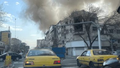 عکسی از مجروح حمله امروز اسرائیل به ایران