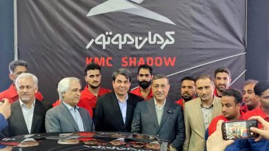 رونمایی از هاچبک ملی "کیامسی شدو" کرمان موتور با حضور معاون اجرایی رئیسجمهور (+عکس)