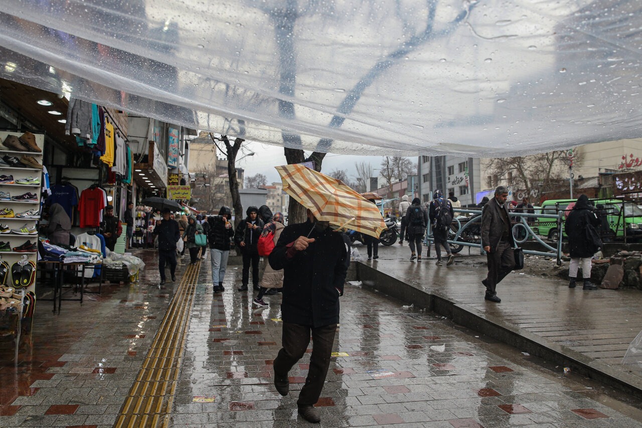 فعالیت سامانه بارشی در استان تهران طی ۵ روز آینده