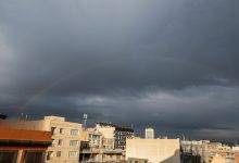 تداوم آسمان ابری همراه با رعد و برق در تهران