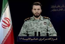 سخنگوی قرارگاه خاتم: اگر جلوی حمله به زیرساختهای ایران گرفته نشود اقدامات مشابهی انجام میشود / اگر تحمل نفت بیش از بشکه ای ۲۰۰ دلار را دارید این بازی را ادامه دهید
