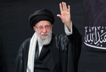 جایگاه پیکر رهبر شهید درحال آماده سازی + تصویر
