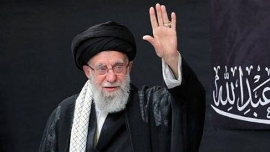 تصویری حیرت آور از عزاداری شیعیان بصره در پی شهادت رهبر انقلاب/ عکس