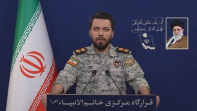 سخنگوی قرارگاه خاتم الانبیاء به آمریکا رفت!+عکس