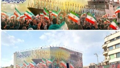 دیوارنگاره جدید میدان انقلاب؛ دریادلان در یاد ایران جاودانند