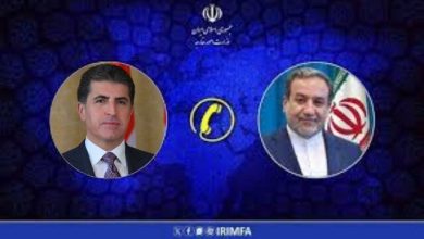 رایزنی عراقچی و بارزانی در مورد تقویت همکاری‌های ایران و عراق برای صیانت از مرزها