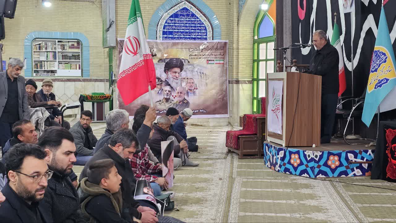 قدر دانی شهردار قلعه نو از حضور حماسی مردم در روز قدس