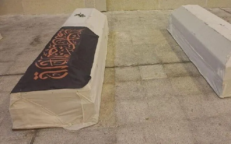 پیکر ۸۴ شهید ناوگروه دنا وارد بهشت زهرا(س) شد