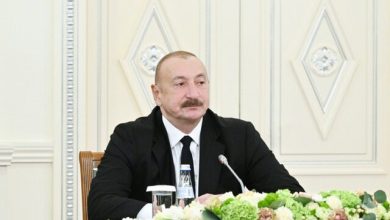 علیاف: تلاش مشترک برای تقویت دوستی و همکاری با ایران ادامه مییابد