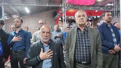 حضورعلی اصغر رضائی درمراسم بزرگداشت شهدای کارگراستان خراسان رضوی
